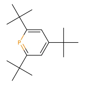 Phosphorin, 2,4,6-tris(1,1-dimethylethyl)- structure