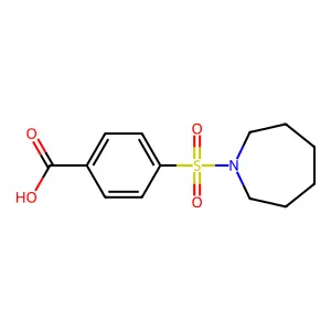 4-(Azepan-1-ylsulfonyl)benzoic acid structure