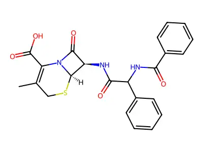 N-Benzoylcephalexin structure