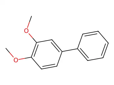 3,4'-Dimethoxybiphenyl structure