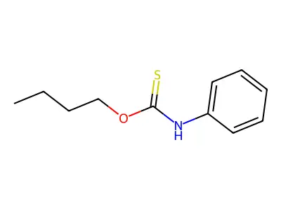 O-Butyl N-phenylcarbamothioate structure