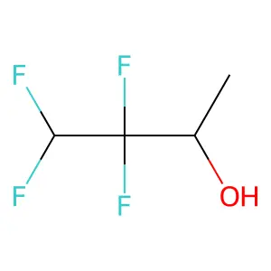 3,3,4,4-Tetrafluoro-2-butanol, tech. structure