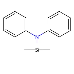 Silanamine, 1,1,1-trimethyl-N,N-diphenyl- structure