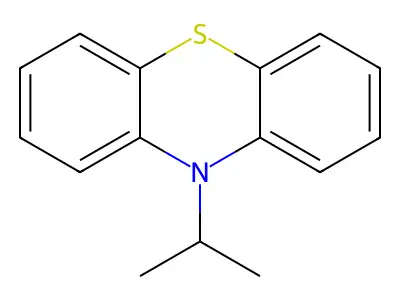 10-Isopropyl-10H-phenothiazine structure