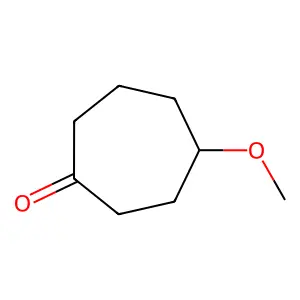 4-Methoxycycloheptan-1-one structure