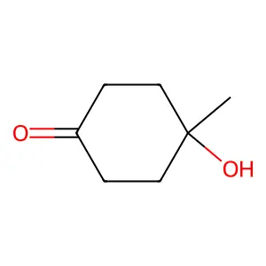 4-Hydroxy-4-methylcyclohexanone structure