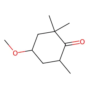 4-Methoxy-2,2,6-trimethylcyclohexanone structure