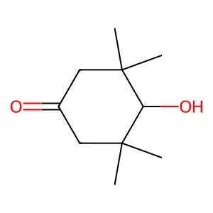 4-Hydroxy-3,3,5,5-tetramethylcyclohexanone structure