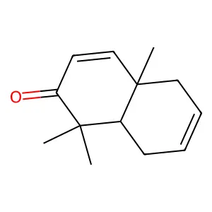 2(1H)-Naphthalenone, 4a,5,8,8a-tetrahydro-1,1,4a-trimethyl-, trans- structure