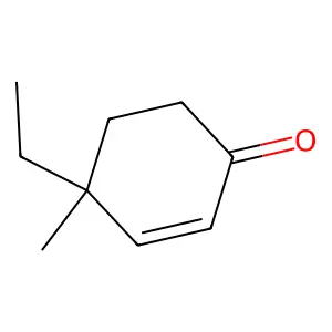 4-Ethyl-4-methylcyclohex-2-enone structure