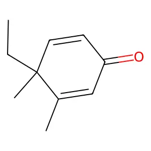 2,5-Cyclohexadien-1-one, 4-ethyl-3,4-dimethyl- structure