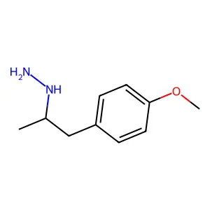 1-(4-Methoxyphenyl)propan-2-ylhydrazine structure