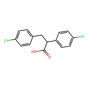 2,3-Bis(4-chlorophenyl)propanoic acid structure