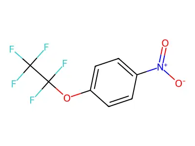 1-Nitro-4-(pentafluoroethoxy)benzene structure