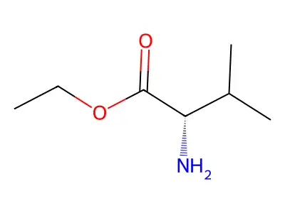 l-缬氨酸乙酯 structure