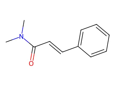 N,N-dimethyl-3-phenylacrylamide structure