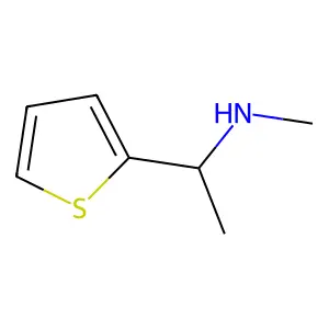 N-Methyl-1-(2-thienyl)ethanamine hydrochloride structure