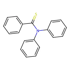 N,N-Diphenyl-thiobenzamide structure