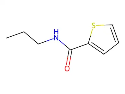 2-Thiophenecarboxamide,N-propyl- structure