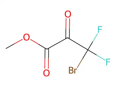 Methyl 3-bromo-3,3-difluoropyruvate structure