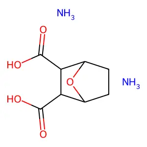 茁草酮二铵盐 structure