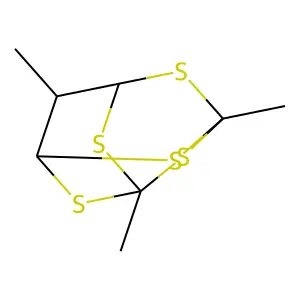 1,5,10-Trimethyl-2,4,6,8,9-pentathiaadamantane structure