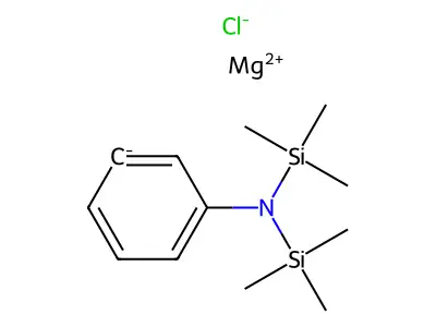 3-[Bis(trimethylsilyl)amino]phenylmagnesium chloride structure