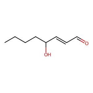 4-Hydroxy-2-octenal structure