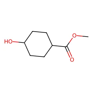 4-羟基环己烷甲酸甲酯 structure