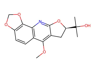 Isopteleflorine structure