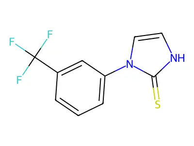 1-(3-Trifluoromethylphenyl)imidazoline-2-thione structure