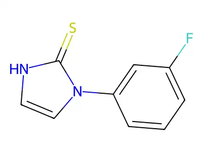 1-(3-Fluorophenyl)imidazoline-2-thione structure