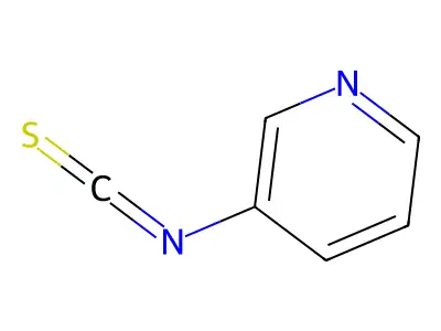 3-Pyridyl isothiocyanate structure