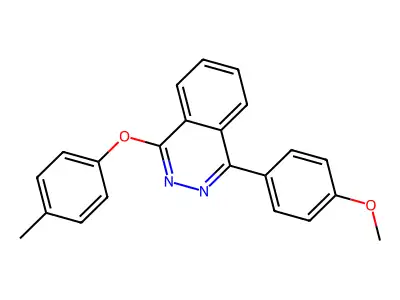 1-(4-Methoxyphenyl)-4-(4-methylphenoxy)phthalazine structure