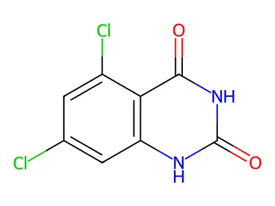 5,7-dichloroquinazoline-2,4(1H,3H)-dione structure