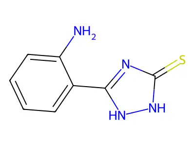 3-(2-Aminophenyl)-4H-1,2,4-triazole-5-thiol structure