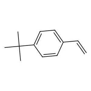4-tert-Butylstyrene structure