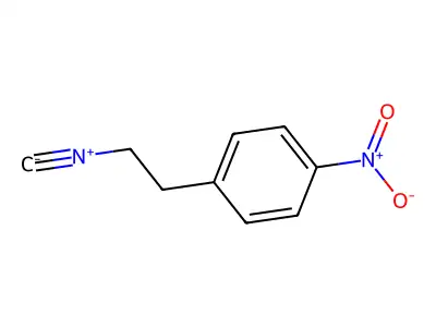 1-(2-Isocyanoethyl)-4-nitrobenzene structure