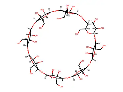 沙丁格γ-环糊精 structure