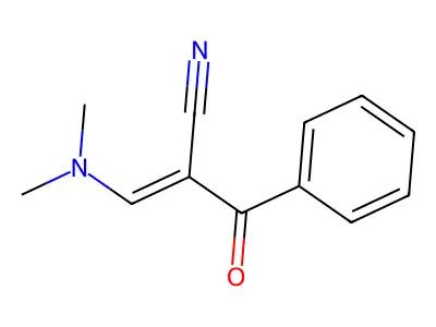 2-Benzoyl-3-(dimethylamino)acrylonitrile structure
