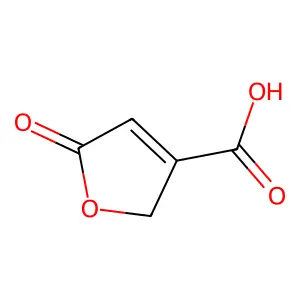 5-氧代-2H-呋喃-3-甲酸 structure