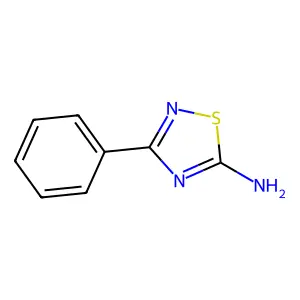3-苯基-1,2,4-噻二唑-5-胺 structure
