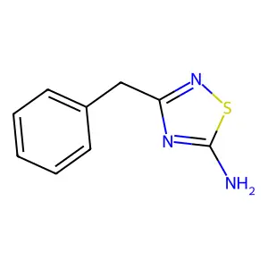 3-Benzyl-1,2,4-thiadiazol-5-amine structure