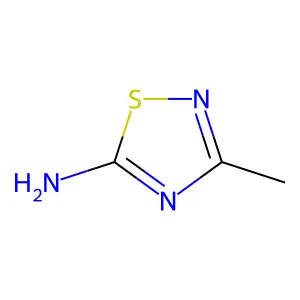 5-Amino-3-methyl-1,2,4-thiadiazole structure