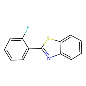 2-(2-Fluorophenyl)benzothiazole structure