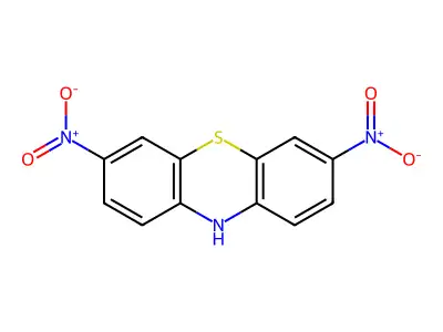 3,7-dinitro-10H-phenothiazine structure