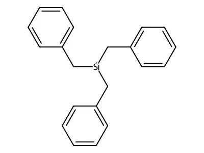 Tribenzylsilane structure