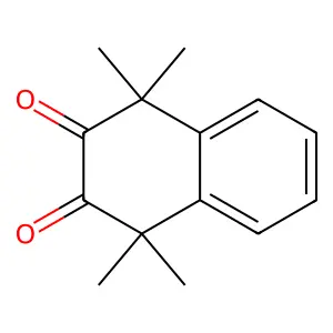 2,3-Naphthalenedione, 1,4-dihydro-1,1,4,4-tetramethyl- structure