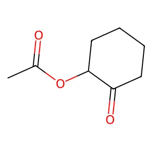 2-Acetoxycyclohexanone structure