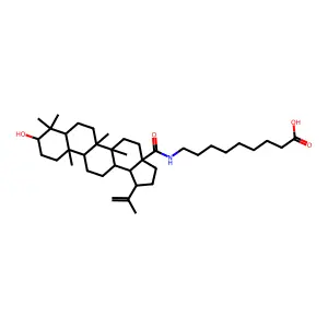 N-(3beta-Hydroxylup-20(29)-en-28-oyl)-9-aminonononanoic acid structure